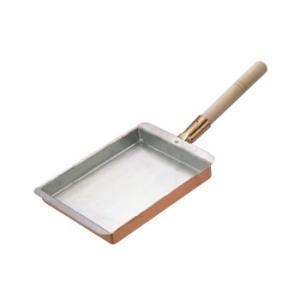 （エッグパン）玉子焼 関西型 銅製 13.5cm