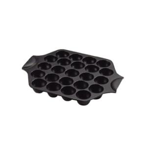 下野金属 AKS たこ焼鉄板 18穴 φ48×深25mm 067100 : スタイルキッチン