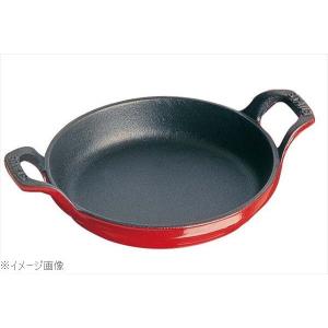 ストウブ staub オーバルスタッカブルディッシュ 21cm 黒 40509-391