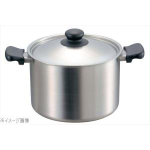 柳宗理 両手鍋 22cm 浅型 ガス火専用 ツヤ消しタイプ ステンレス製