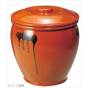 山源陶苑 常滑焼 日本製 陶器製 ミニ壷(ミニかめ) 蓋付き 0.2号 360ml