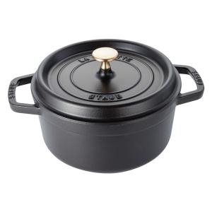 ストウブ ハーフテリーヌ 40509−571 黒 ストウブ（staub） : スタイル