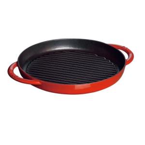 ストウブ staub ピュアグリル 26cm 黒 40509-377 グリルパン ih 鉄