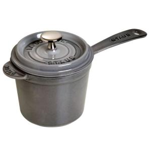 ストウブ staub スモール ソースパン 10cm グレー 40509-536 日本正規