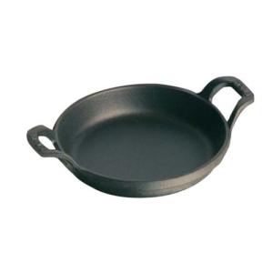 Staub（ストウブ） ラウンドスタッカブルディッシュ 16cm ブラック ih