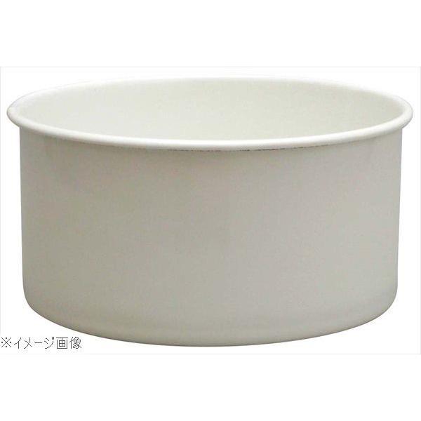ホーロー 丸型洗い桶 ＮＷＡ−Ｒ φ３０．５×１３ｃｍ