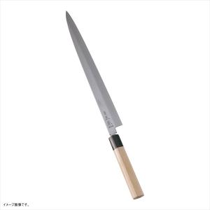 正本総本店 MASAMOTO本霞・玉白鋼 切付庖刀 （片刃）包丁 300mm KS1730