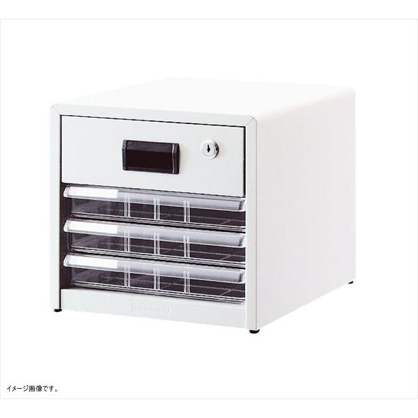 ナカバヤシ アバンテV2 レターケース 書類収納 A4 浅3深1段・カギ付 AL-R4N