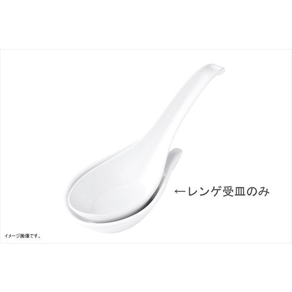 ENTEC メラミンレンゲ受皿(小) 白 C-80