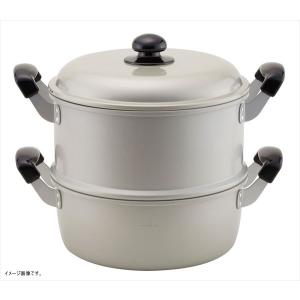 アカオ アルミ 角型蒸器33cm 一重（蒸し器・蒸し鍋） : モノタス業務用