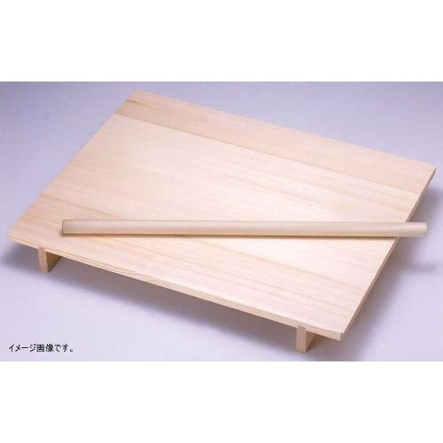 ヤマコー 木製 のし板 めん棒付(桐材) 中