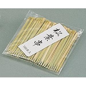 萬洋 竹製松葉串(100本入) 80mm DKS07080