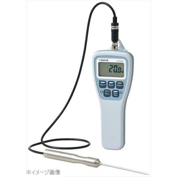 ＳＡＴＯ 防水型デジタル温度計 ＳＫ−２７０ＷＰ（標準センサー付）
