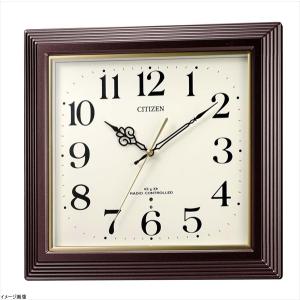 リズム時計 電波 掛時計 4MN469 ネムリーナM469 和室に CITIZEN RHYTHM