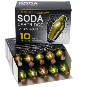 日本炭酸瓦斯 10本入り ） エスプーマ、デラックス ソーダサイフォン用