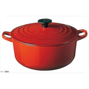 LE CREUSETココットロンドシグニチャー22cmシフォンピンク シグニチャー ココット・ロンド 22cm シェルピンク (シルバーツマミ