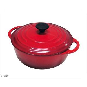 ル・クルーゼ (Le Creuset) ココット・ビスロンド チェリーレッド 20cm｜lachance