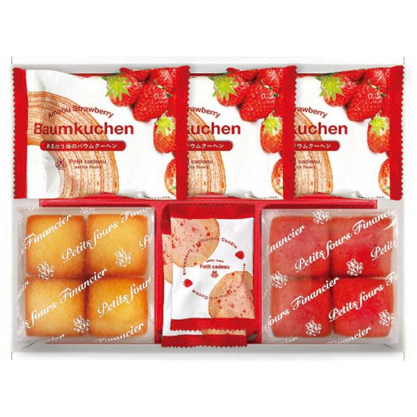 SALA(サーラ) 千寿堂 あまおう苺バウムクーヘン＆プチフィナンシェギフトボックス FAO-20R