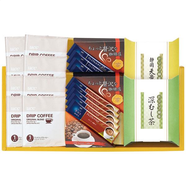 SALA(サーラ) AGF・UCCコーヒー・ドリップ緑茶詰合せ ADB-40