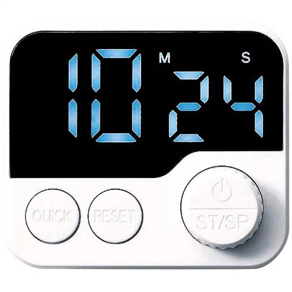 カクセー パットはっきり見えるLEDキッチンタイマー PT-05