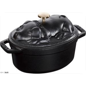 ⭐︎新品未使用⭐︎staub ココット　ラウンド　10cm ブラック Amazon.co.jp: [ストウブ] staub ミニ ココット ラウンド 10cm