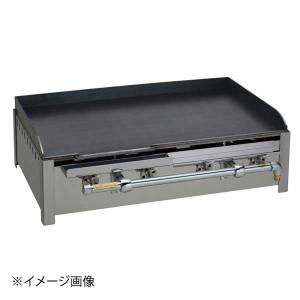 使用期間2年鉄板焼きグリルプロパンガス用 AKS 業務用 ガス式 鉄板焼き器/グリドル AK-2 (台付) 横幅760x奥行460x