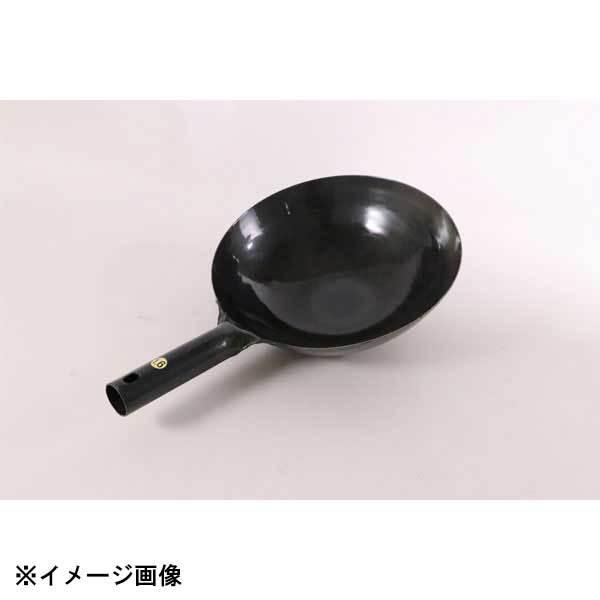 山田工業所 鉄打出片手中華鍋 1.6mm 24cm 001126