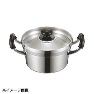 アルミ鋳造　鍋（大、小） 2個セット IH対応軽量土鍋風アルミ卓上鍋 18㎝ 1－2人用: キッチン用品