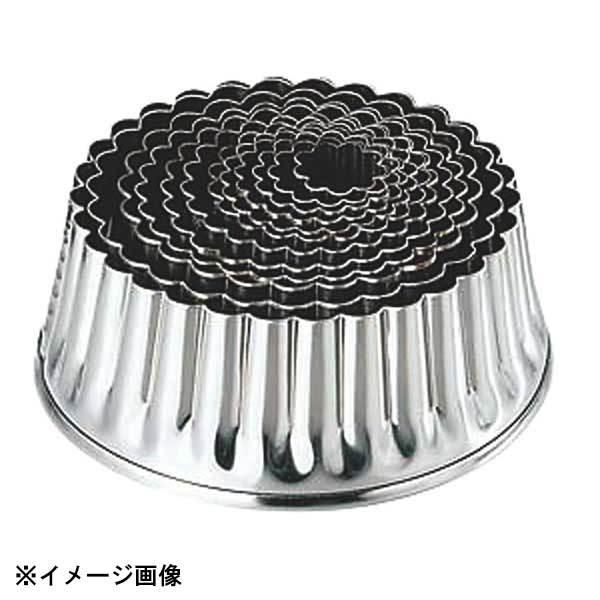 たかもり たかもりの18-8パテ抜 菊 No.10 80mm 082045