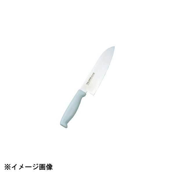 藤次郎 TOJIROカラー三徳 17cm ブルー F-192BL 131126