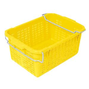 プラスケットNo.450 イエロー (ハンドル付)