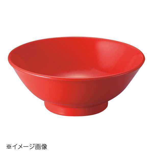 桐井陶器 モデルノ MODERNO 赤中華 高台7.0丼(赤) 21-124
