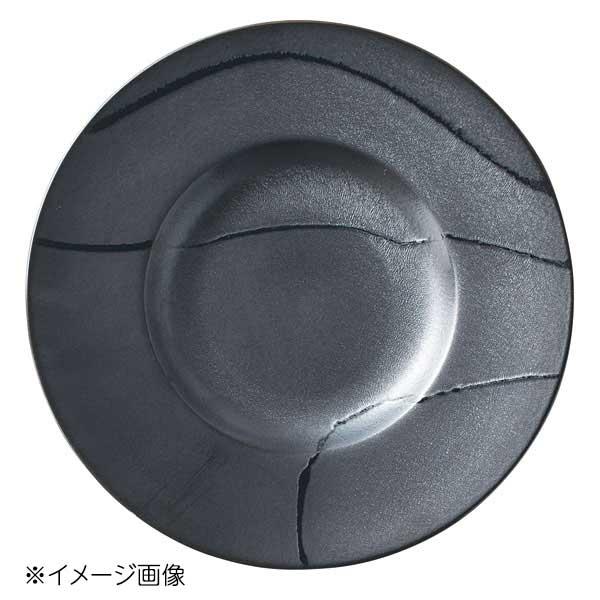 桐井陶器 モデルノ MODERNO 銀釉28cmプレート 456-X011