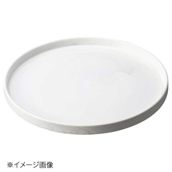 桐井陶器 モデルノ MODERNO カラーラ 24cm切立プレート CBR CA029-AH