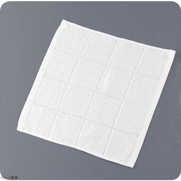 おしぼり 白格子 ８０匁（１２枚入）