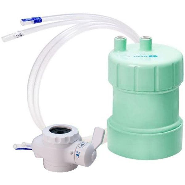 【17+2物質除去で2年使える!!】浄水器Purifree（ピュリフリー） ハイブリッド浄水器（グリ...