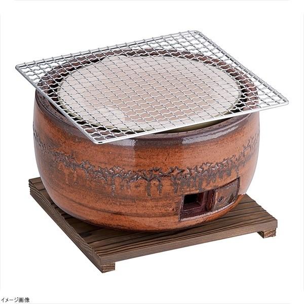 大型 三河こんろ （茶）