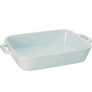 ストウブ レクタンギュラーディッシュ２０ ４０５０８−５８９ ホワイト