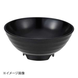 エンテック メラミン食器 小丼 黒 BL-18