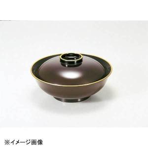 若泉漆器 4.5寸平駒椀 溜天金 1-203-1｜lachance