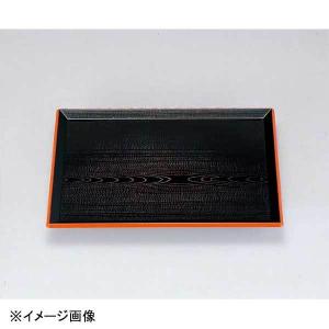 若泉漆器 地木目長手盆 黒天朱 尺4寸 1-62-4 : スタイルキッチン