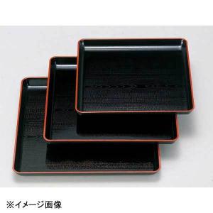 若泉漆器 地木目長手盆 黒天朱 尺4寸 1-62-4 : スタイルキッチン