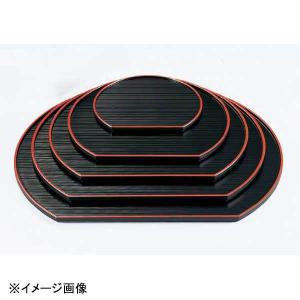 若泉漆器 半月木目盆 黒天朱 7.5寸 1-103-9 : スタイルキッチン - 通販