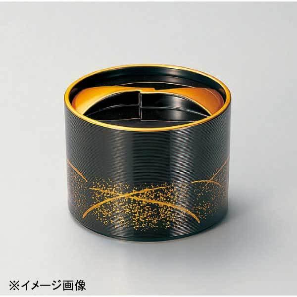 若泉漆器 (大)いざよい飯器 梨地つゆ草天金 W-1-80