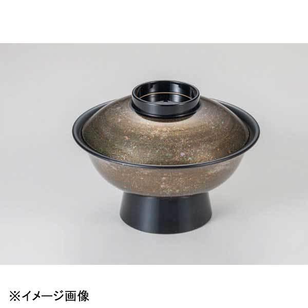 若泉漆器 6寸大名椀 金箔ちらし W-20-32