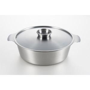 無水調理鍋 Leggiero(レジェロ) 18cm ホワイト リンナイ RBO-MN18(WH