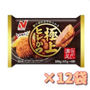 ニチレイ 極上ヒレかつ 4個入(180g)×12袋(冷凍食品) (爆買) : 紀州