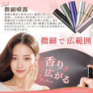 香水アトマイザー 底部充填 漏れ防止設計 携帯...の詳細画像3