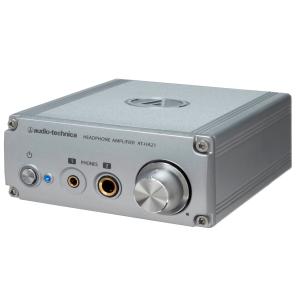 audio-technica ヘッドホンアンプ φ6.3ステレオ標準/φ3.5ステレオミニジャック両対応 AT-HA21｜laconc21