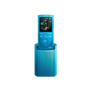 SONY ウォークマン Eシリーズ [メモリータイプ] スピーカー付 2GB ブルー NW-E062K/L｜laconc21